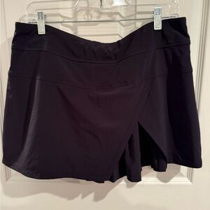 Athleta Women's Black Tennis Skort